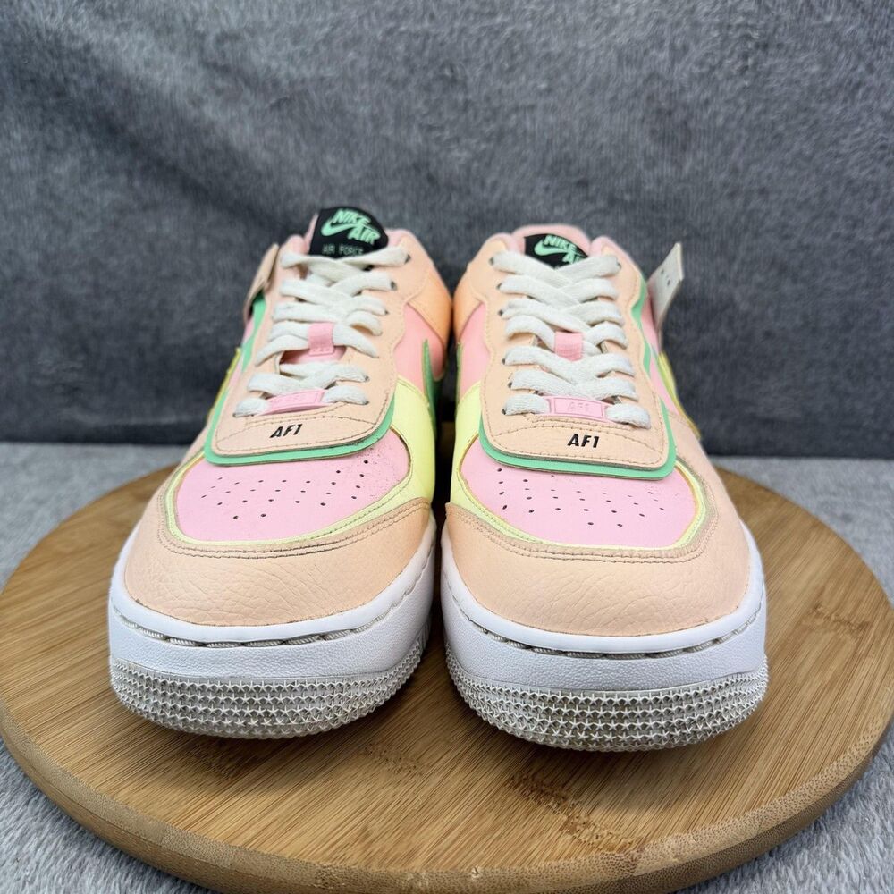 Nike Air Force 1 Shadow Shoes Womens Size 11 Multicolor Sneakers CU8591-601 - Picture 2 of 10